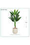 Artificial paradise pigeon paper tree with plastic basin - 6