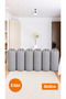 6 Pieces Gray Drawstring Storage Bag Xlarge 86X62 cm - Moving Bag - Quilt Pillow Laundry Storage Bag