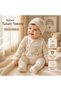 Children's Jumpsuit Jungle Friends Baby Jumpsuit Set 100% Cotton Newborn Unisex Premium Design Newborn Baby Gift - 9