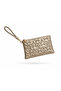 Glanzia Stardust Gold Portfolio Bag Women's Handbag Star Patterned Stylish Evening Bag Faux - 4