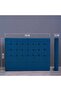 VISTA HEADBOARD VELVET BLUE L-160 : H-125 CM - 4