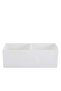 Ease 2-compartment Foldable Storage Box 20x51x18cm - White - 2