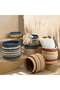 Cornelia Sea Grass Basket 21x21x13.5cm - Blue - 3