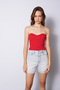 Polka Dot Top Red - 2