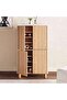 Gwetto Shoe Rack 18 Pairs With 4 Drawer Veneer - Natural - 4