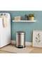 Clovis Soft Close Step Bin 5l - Silver