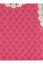 Lcw Kids Pink Floral Girls' Knitwear Set - 7