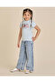 Girls Blue Printed T-shirt - 2