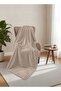 Lightweight Blanket 250 GSM Extra Soft Premium Microfiber Bed and Sofa Throw in Mocha - Size 150 x 200cm