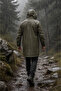 Pvc 100% Waterproof Overcoat Hiking Raincoat Work Safety, Hunter, Trekking Raincoat, Camping Raincoat Seamless - 5