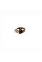 Angel Wing Angel Real Natural Stone Adjustable Brown Bronze Women's Ring - 2
