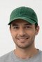 Unisex Dark Green Washed Denim Outdoor Baseball Cap |   Adjustable Sports Cap - 4