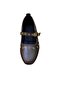 Women's Comfortable Flat Thin Sole Ballet Flats with Straps and Buckles - 6
