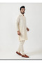 Mens Plain Cotton Kurta Set - 2