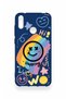 Huawei Y7 2019 Compatible Happing Smile Patterned Silicone Case - 2