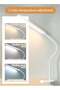 LED Desk lamp with Clamp EyeCaring Clip on Lights for Home Office 3 Modes 10 Brightness - 2