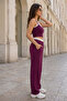 Women's United Strappy Double Crop Top and Bottom Set - 5