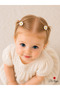 D’Arya White Yellow Daisy Figured 2-Piece Elastic Girls' Baby Hair Clips – Kawaii Dd817 - 3