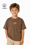 Arma Text Printed Casual Short Sleeve Summer Boy's T-Shirt