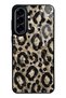 Samsung A57 Brown Leopard Design Glossy Phone Case
