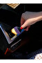 Purple-Lilac Car Interior Detailing Brush with Crystal Stones Auto Detailing Brush with Crystal Stones