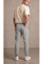 Men's Gray Parachute Fabric Zippered Sweatpants with Back Pockets - 3
