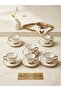 Royal Gold Kaideli 6-Person Luxury Porcelain Coffee Cup Set