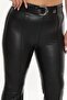 Plus Size Women's Spanish Flare Pants with Leather Belt - 4