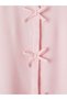 Lcw Kids Pink Bow Detailed Girls' Peplum Shirt - 3