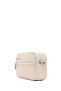 Women's Cream Long Strap Fabric Crossbody Bag 26Pbd27536F - 5