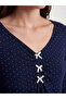 Alita City V-Neck Polka Dot Women's Shorts Pajama Set with a Difference - 3