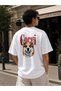 Men's Oversize Printed 100% Cotton T-shirt - 3