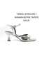 Classic Heel Sandals 5cm Women's Shoes New Season - 3