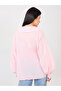 Bluza Dama Maneca lunga, Boho, MU MU, Roz Eleganta Office - 4