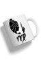 كوب فاشون وورلد مطبوع عليه علامة برج العذراء عالية الجودة
