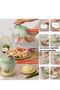 4-in-1 Handheld Electric Vegetable Cutter and Food Chopper Set - 4