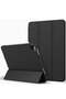 iPad Pro 12.9 Case 2020 with Pencil Holder (4th Generation), Premium Protective Case Cover with Soft TPU Back and Auto Sleep/Wake Feature for 2020/2018 iPad Pro 12.9 (Black)
