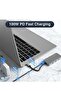 10-in-1 USB C Hub to HDMI 4K Adapter with VGA, 100W PD Charging, USB 3.0/2.0, Gigabit Ethernet, SD/TF Card Reader, 3.5mm Audio Jack, Type-C Docking Station - 3