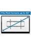 TV Stand/Television Stands for 32-65 Inch TV. Wall Mount TV Stand with Rugged Double Arm Bracket - 3