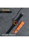AMOLED T6 Smartwatch – Black, AMOLED Display, 30M Waterproof, 2 Straps, Fitness Tracker - 4