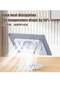 Tablet Stand Holder 360° Rotating Angle Adjustable Aluminum Alloy Foldable Tablet Mobile Bracket for Desktop Silver - 4