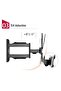 TV Bracket 32"-55" Flat Panel LED LCD TV Wall Mount Full Motion 3 Swing Arms Monitor Holder - 4