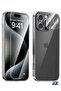 Ultra-Thin Clear iPhone 16 Pro Case [Non-Yellowing] with Camera Lens & Screen Protectors – Slim, Shockproof, Anti-Slip Grip