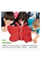 iPad Mini Case for Kids, Butterfly Wing Stand, Kid-Proof EVA Foam Protective Bumper Cover - Red - 5
