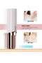 Women Painless Facial Hair and Eyebrow Trimmer, Hair Shaver and Remover, Lipstick Style with built-in LED light - 4