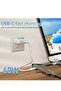 6-in-1 USB C Hub with USB 3.0, 4K HDMI, USB C PD, SD/TF Card Reader – Docking Station - 5