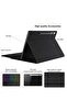 Galaxy Tab S7 FE Keyboard Case 12.4" 2021, Wireless Detachable Keyboard + Folio Smart PU Case Cover - 3