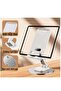 Portable Foldable Phone Stand, 360 Degree Rotation, Height Adjustable, Cell Phone Holder - White - 5