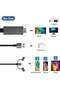 Plug and Play Mobile Phone Cable – Fast Charging & Data Transfer for Android and iOS Devices - 2