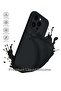 iPhone 15 Pro Max 6.7" Case – Black, Silky-Soft Liquid Silicone, Shockproof Rubber, Includes 1 x Screen Protector - 3
